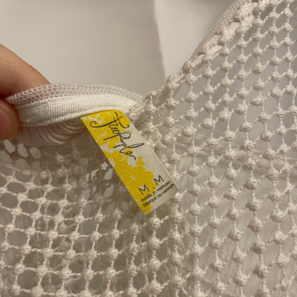 Free People Mesh Distressed Coverup - Picture 3 of 7